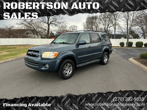 2007 Toyota Sequoia for sale at ROBERTSON AUTO SALES in Bowling Green KY