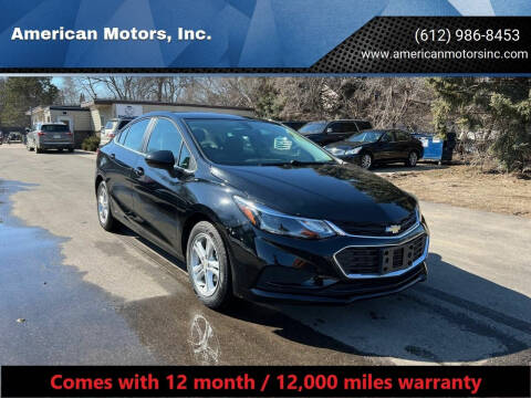 2018 Chevrolet Cruze for sale at American Motors, Inc. in Farmington MN