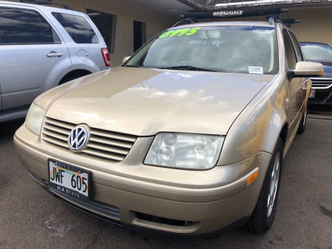 2002 Volkswagen Jetta for sale at PACIFIC ISLAND AUTO SALES in Wahiawa HI