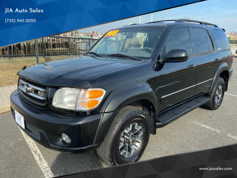 2001 Toyota Sequoia for sale at JIA Auto Sales in Port Monmouth NJ