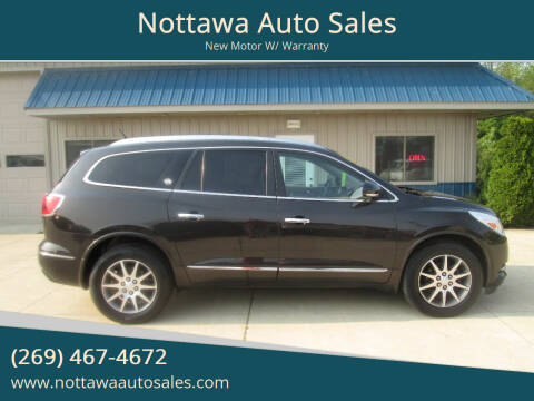 2013 Buick Enclave for sale at Nottawa Auto Sales in Nottawa MI