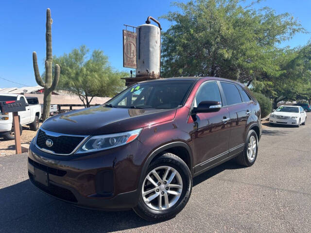 2014 Kia Sorento for sale at Big 3 Automart At Double H Auto Ranch in QUEEN CREEK, AZ