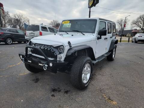 2015 Jeep Wrangler Unlimited for sale at Motor City Automotives LLC in Madison Heights MI