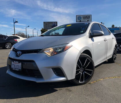 2016 Toyota Corolla for sale at Lugo Auto Group in Sacramento CA