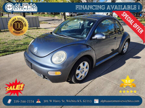 2003 Volkswagen New Beetle for sale at ALPHA AUTOMOTIVE LLC in Wichita KS