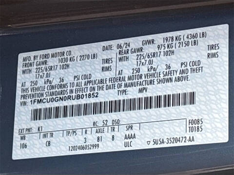 2024 Ford Escape Active