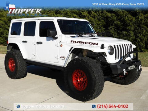 2021 Jeep Wrangler Unlimited for sale at HOPPER MOTORPLEX in Plano TX
