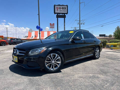 2017 Mercedes-Benz C-Class for sale at G Rex Cars & Trucks in El Paso TX