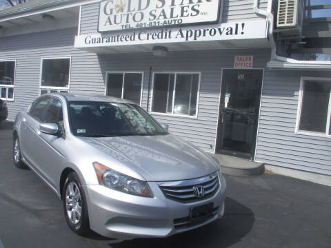 2012 Honda Accord for sale at Gold Star Auto Sales in Johnston RI