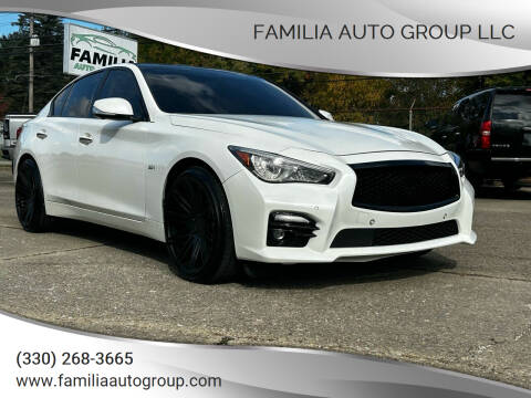 2016 Infiniti Q50 for sale at Familia Auto Group LLC in Massillon OH