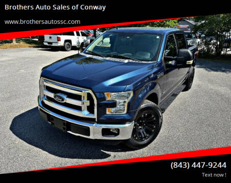 2016 Ford F-150 for sale at Brothers Auto Sales of Conway in Conway SC