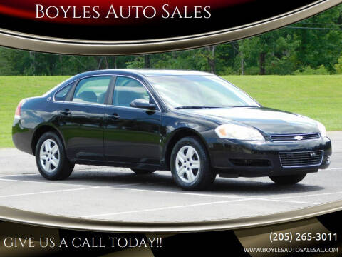 2008 Chevrolet Impala for sale at Boyles Auto Sales in Jasper AL