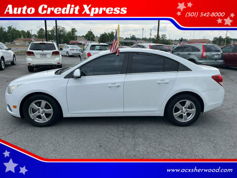 2012 Chevrolet Cruze for sale at Auto Credit Xpress in Sherwood AR