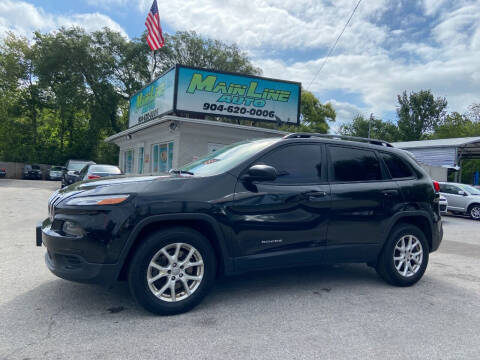 2015 Jeep Cherokee for sale at Mainline Auto in Jacksonville FL