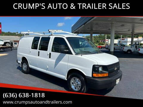 2016 Chevrolet Express for sale at CRUMP'S AUTO & TRAILER SALES in Crystal City MO