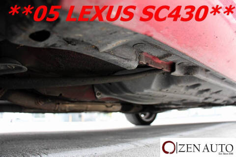 2005 Lexus SC 430