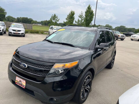 2015 Ford Explorer for sale at Azteca Auto Sales LLC in Des Moines IA