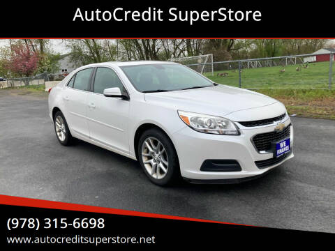 2016 Chevrolet Malibu Limited for sale at AutoCredit SuperStore in Lowell MA