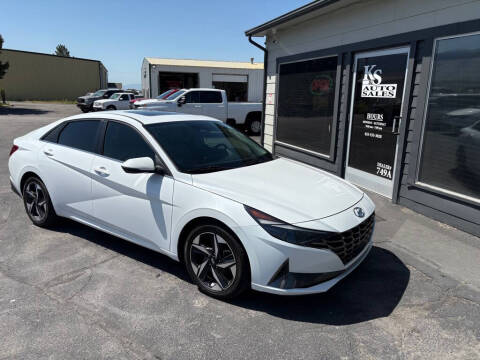 2021 Hyundai Elantra for sale at K & S Auto Sales in Smithfield UT