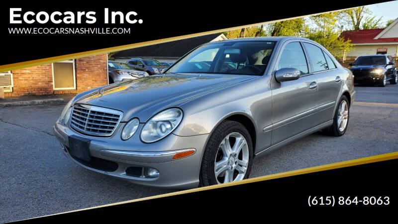 2006 Mercedes-Benz E-Class for sale at Ecocars Inc. in Nashville TN