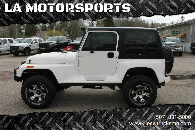 1991 Jeep Wrangler for sale at L.A. MOTORSPORTS in Windom MN