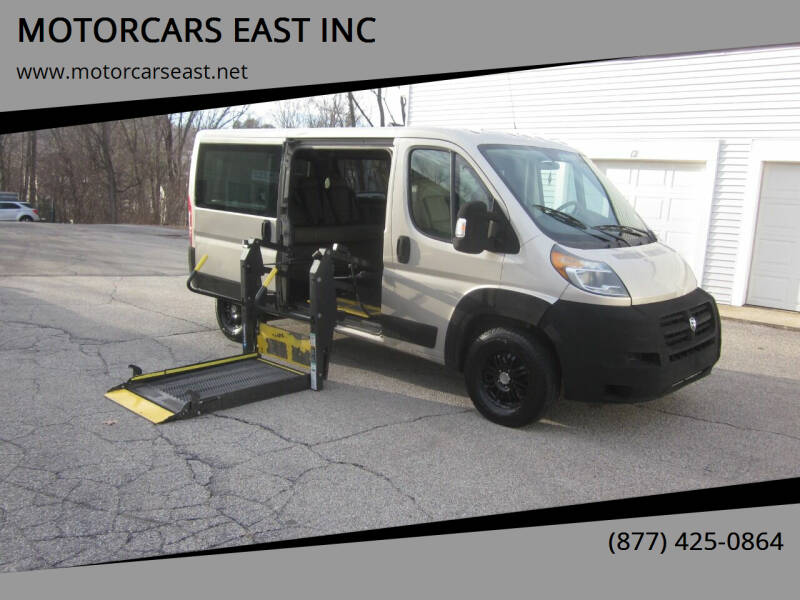 2015 RAM ProMaster for sale at MOTORCARS EAST INC in Derry NH