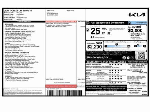 2023 Kia Stinger