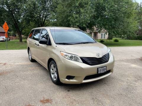 2011 Toyota Sienna for sale at CARWIN MOTORS in Katy TX