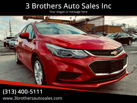 2018 Chevrolet Cruze for sale at 3 Brothers Auto Sales Inc in Detroit MI
