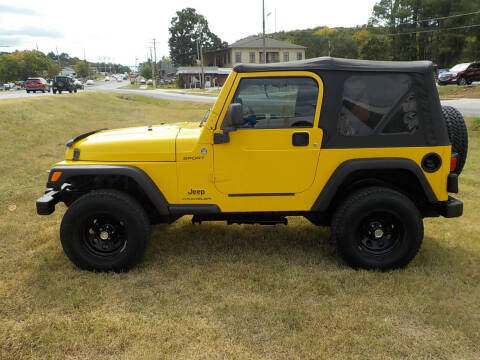 2005 Jeep Wrangler for sale at Parker Motor Co. in Fayetteville AR