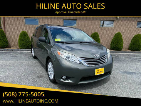 2012 Toyota Sienna for sale at HILINE AUTO SALES in Hyannis MA