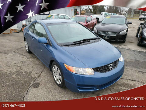 2009 Honda Civic for sale at D & D Auto Sales Of Onsted in Onsted MI