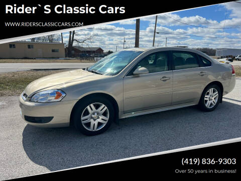 2011 Chevrolet Impala for sale at Rider`s Classic Cars in Millbury OH