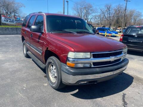 2003 Chevrolet Tahoe for sale at AA Auto Sales Inc. in Gary IN