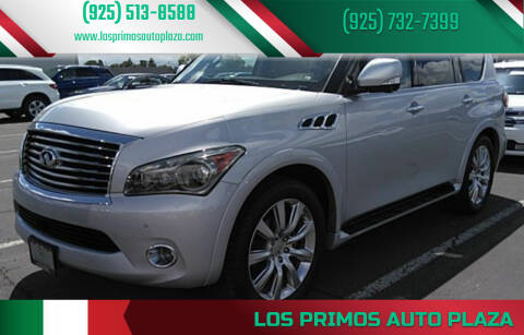 2011 Infiniti QX56 for sale at Los Primos Auto Plaza in Brentwood CA