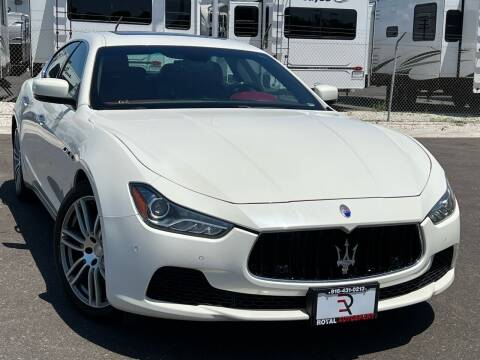 2015 Maserati Ghibli for sale at Royal AutoSport in Elk Grove CA