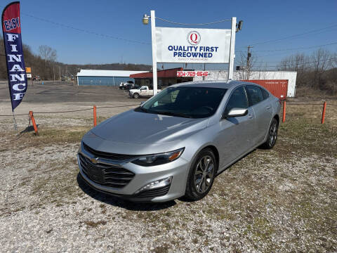 2022 Chevrolet Malibu for sale at Quality First PreOwned in Saint Albans WV