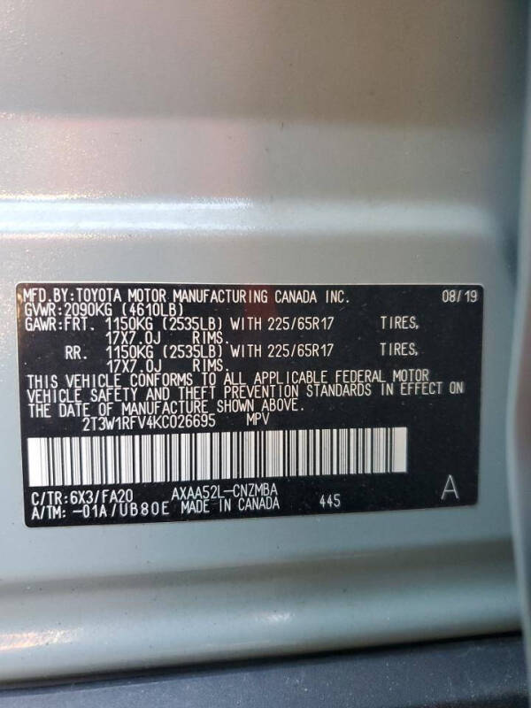 2019 Toyota RAV4 XLE