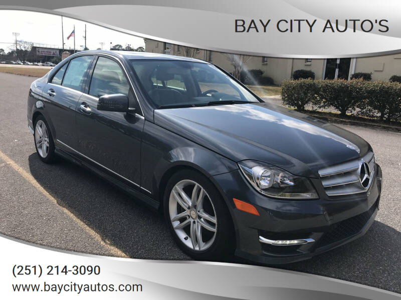 2013 Mercedes-Benz C-Class for sale at Bay City Auto's in Mobile AL