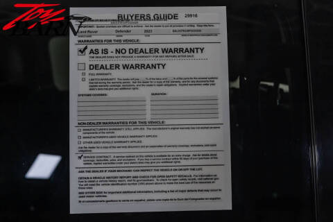 2023 Land Rover Defender 110 X-Dynamic SE