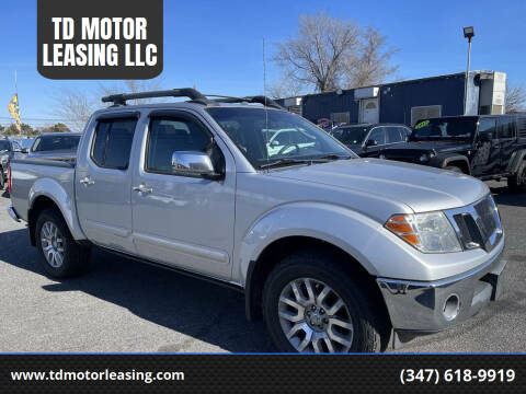 2011 Nissan Frontier for sale at TD MOTOR LEASING LLC in Staten Island NY