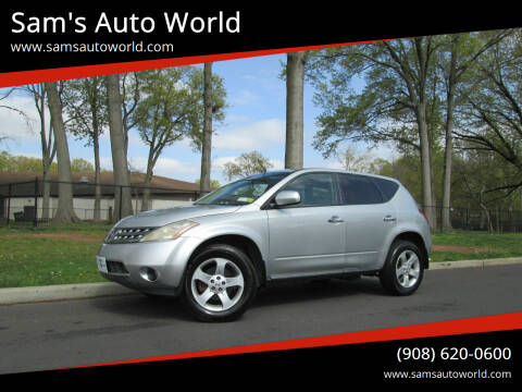 2006 Nissan Murano for sale at Sam's Auto World in Roselle NJ