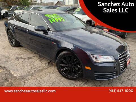 2013 Audi A7 for sale at Sanchez Auto Sales LLC in Milwaukee WI