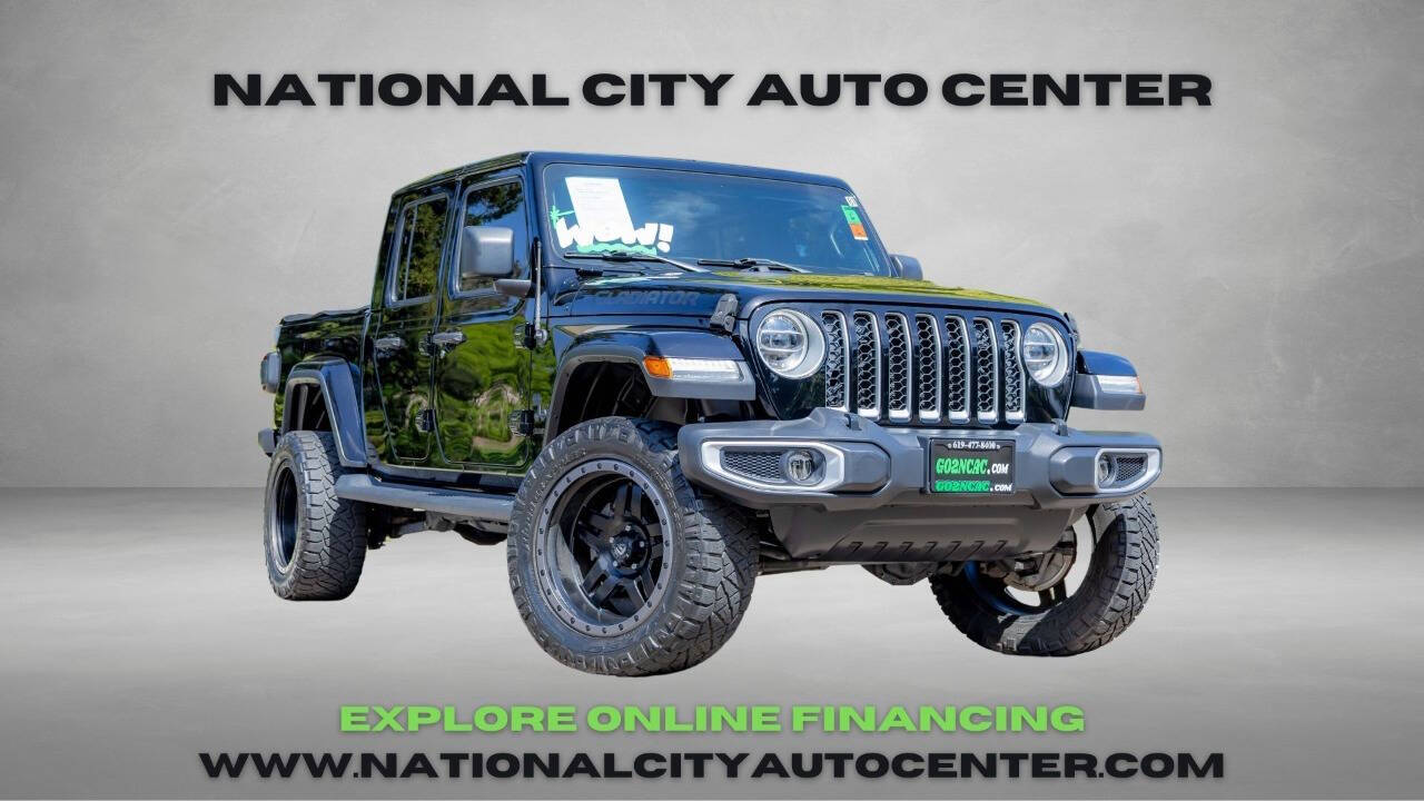 used 2020 Jeep Gladiator Overland 4x4 4dr Crew Cab 5.0 ft. SB