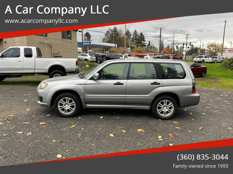 2008 Subaru Forester for sale at A Car Company LLC in Washougal WA