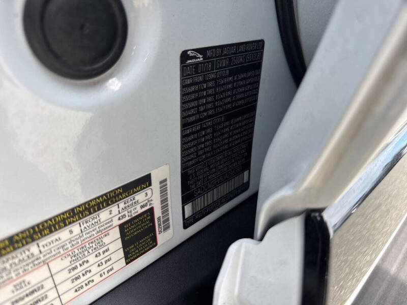 2018 Jaguar F-PACE S