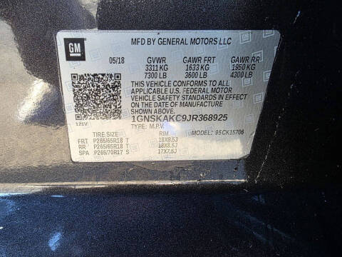 2018 Chevrolet Tahoe LS