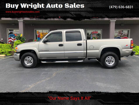2003 GMC Sierra 2500HD for sale at Buy Wright Auto Sales in Rogers AR