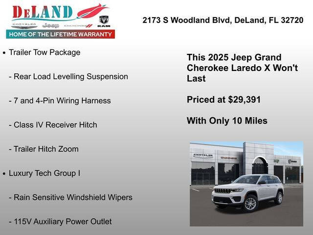 2025 Jeep Grand Cherokee Laredo X