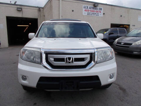 2011 Honda Pilot for sale at ACH AutoHaus in Dallas TX